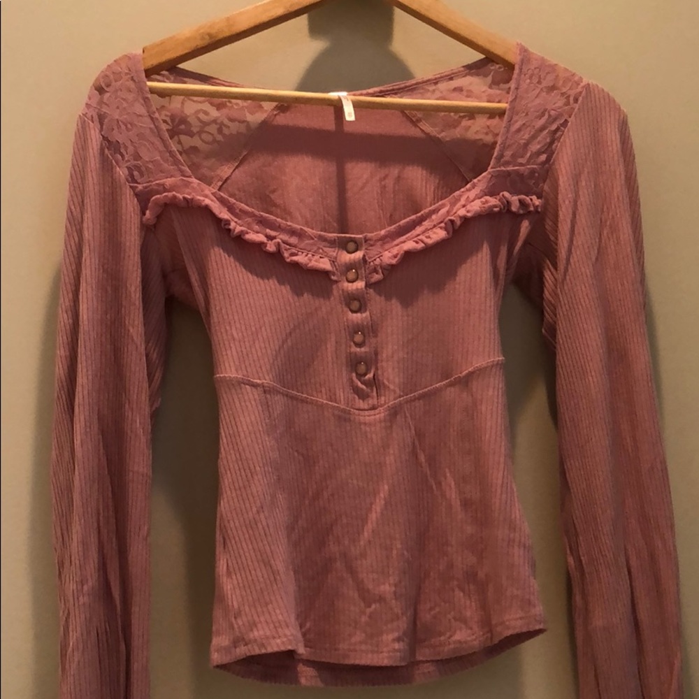 Free People Ruffle blouse - Picture 5 of 8